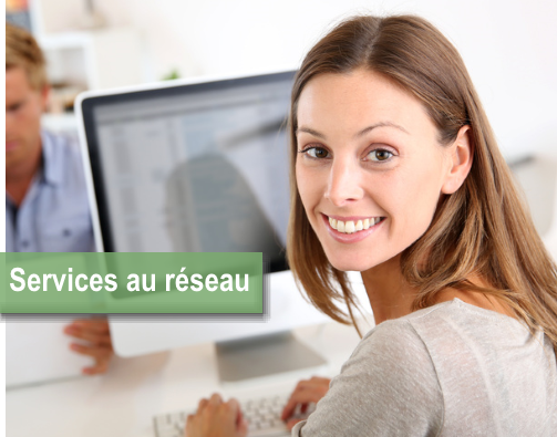 Services au réseau.